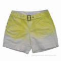 Ladies shorts, made of cotton and elastane twill